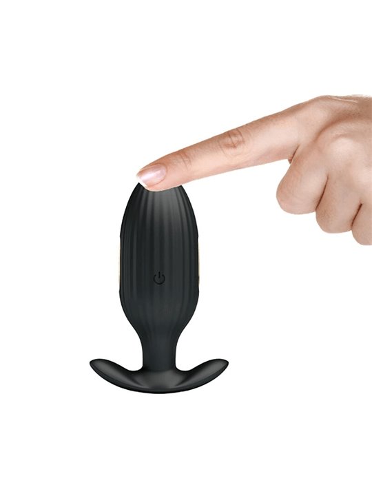 Pretty Love - Kelly Plug Anal Rechargeable Vibrator Black