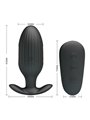 Pretty Love - Kelly Plug Anal Rechargeable Vibrator Black