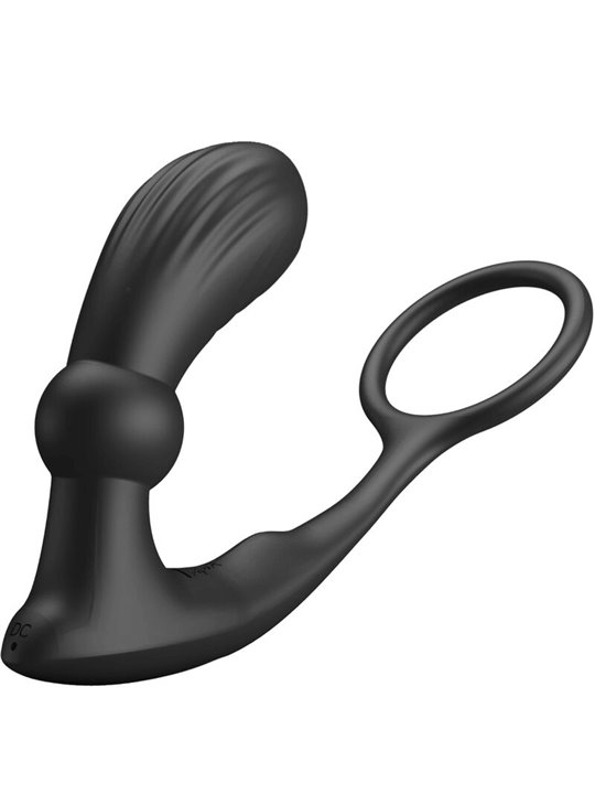 Pretty Love - Warren Black Anal Ring & Vibrator