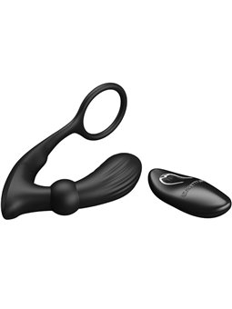 Pretty Love - Warren Black Anal Ring & Vibrator
