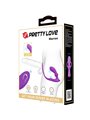 Pretty Love - Anello Anale e Vibratore Warren Viola