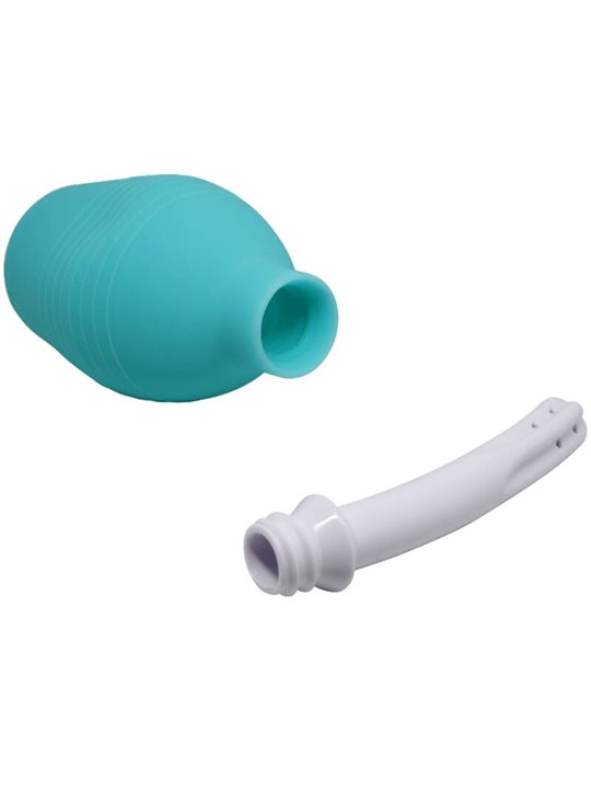 Mr Play - Anal Pear Blue Rubber Shower