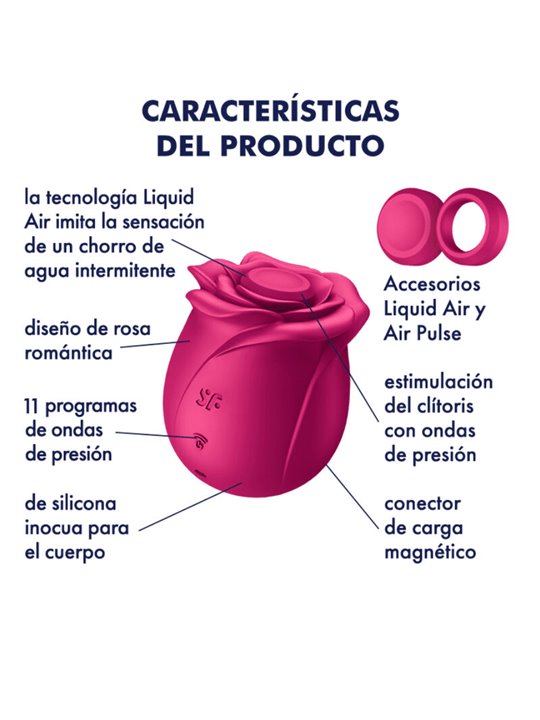 Satisfyer - Air Pulse Vibratore Pro 2 Classic Blossom