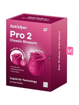 Satisfyer - Air Pulse Vibratore Pro 2 Classic Blossom
