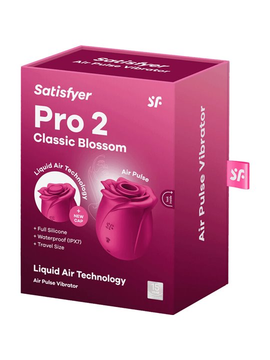 Satisfyer - Air Pulse Vibratore Pro 2 Classic Blossom