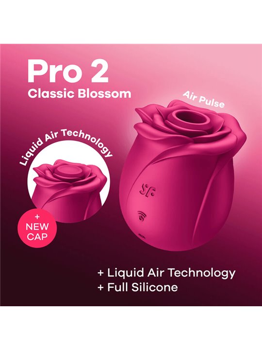 Satisfyer - Air Pulse Vibratore Pro 2 Classic Blossom