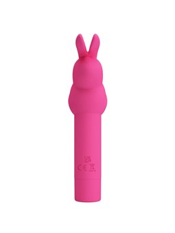 Pretty Love - Gerardo Fuschia Rabbit Silicone Vibrator