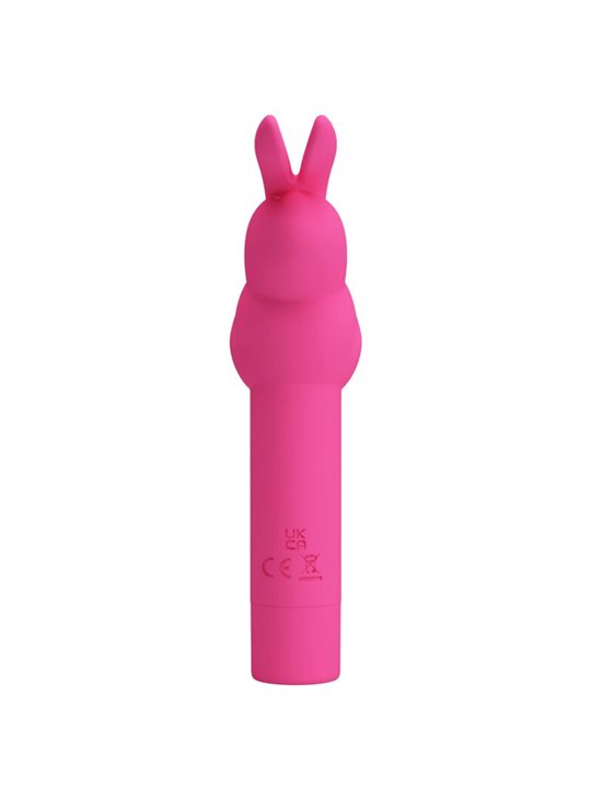 Pretty Love - Vibratore Rabbit in Silicone Gerardo Fucsia