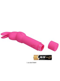 Pretty Love - Vibratore Rabbit in Silicone Gerardo Fucsia