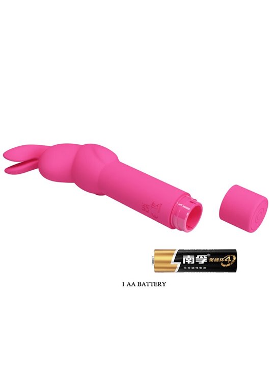 Pretty Love - Vibratore Rabbit in Silicone Gerardo Fucsia