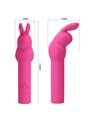 Pretty Love - Gerardo Fuschia Rabbit Silicone Vibrator