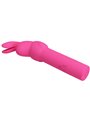 Pretty Love - Gerardo Fuschia Rabbit Silicone Vibrator