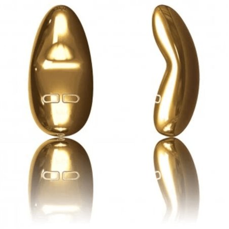 Lelo - Masturbatore Yva con Vibrazione Oro 24K