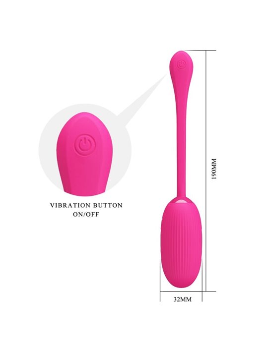 Pretty Love - Uovo Vibrante Ricaricabile Doreen Magenta