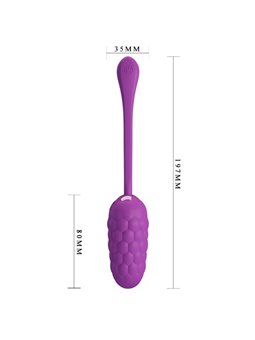 Pretty Love Marina - Vibrating Egg with Purple Texture