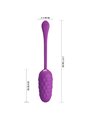 Pretty Love Marina - Vibrating Egg with Purple Texture