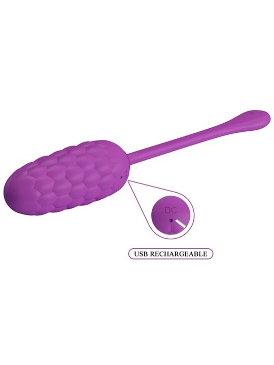 Pretty Love Marina - Vibrating Egg with Purple Texture