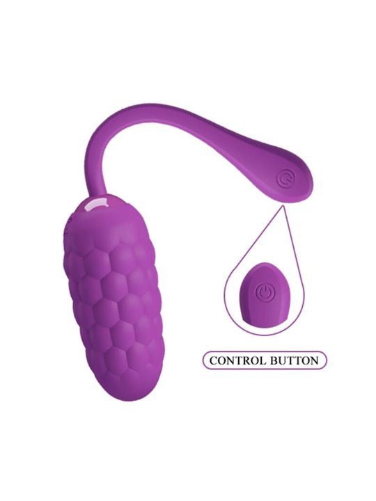 Pretty Love Marina - Vibrating Egg with Purple Texture