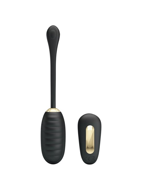Pretty Love - Uovo Vibrante Ricaricabile Doreen Luxury Nero