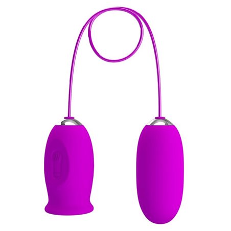 Pretty Love - Vibratore Ricaricabile Daisy Dual Egg Viola