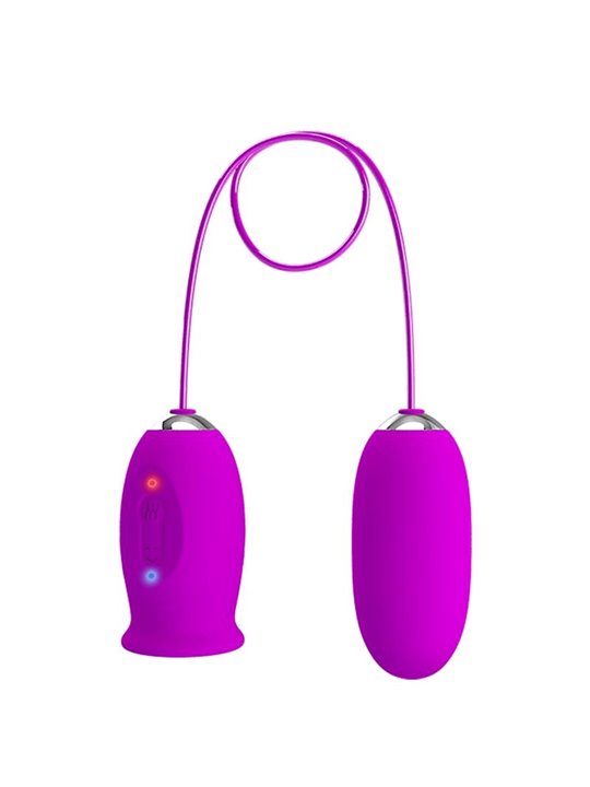 Pretty Love - Vibratore Ricaricabile Daisy Dual Egg Viola