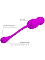 Pretty Love - Callie Purple Rechargeable Vibrating Egg