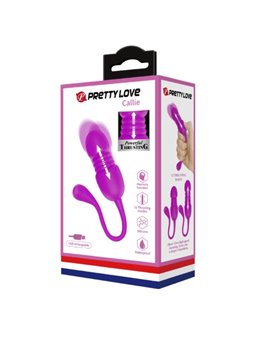 Pretty Love - Callie Purple Rechargeable Vibrating Egg