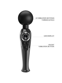 Pretty Love - Vibratore Wand Skyler Nero