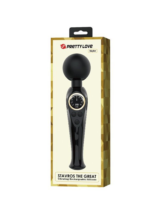Pretty Love - Vibratore Wand Skyler Nero