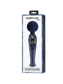 Pretty Love - Skyler Vibrator Wand Blue