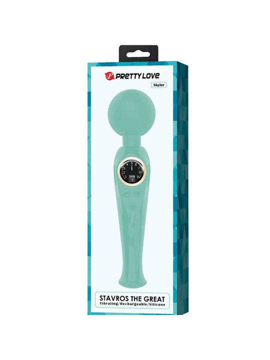 Pretty Love - Vibratore Wand Skyler Verde