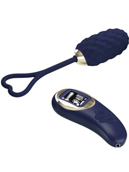 Pretty Love - Uovo Vibrante con Telecomando Blu Vivian