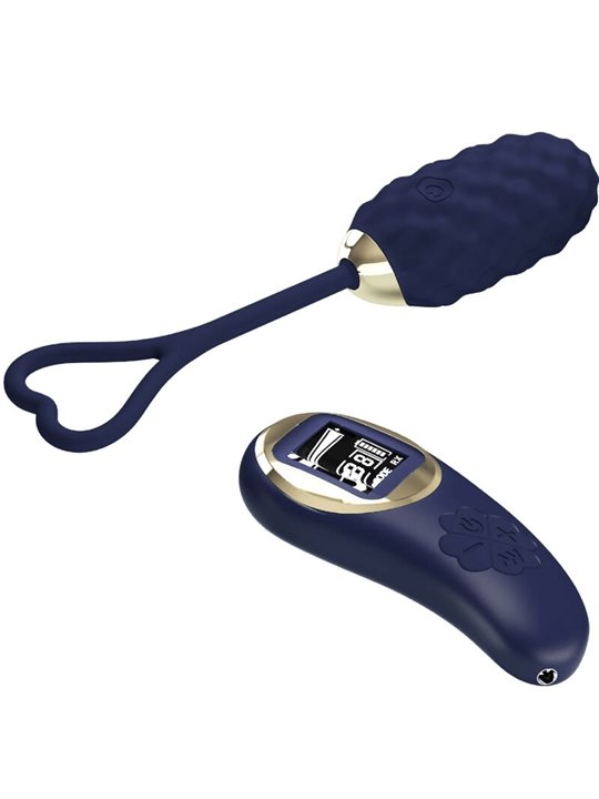 Pretty Love - Uovo Vibrante con Telecomando Blu Vivian