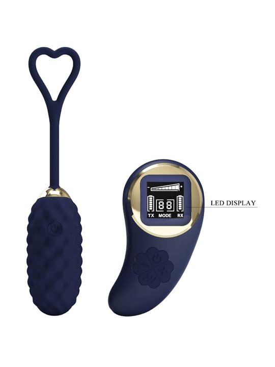 Pretty Love - Uovo Vibrante con Telecomando Blu Vivian