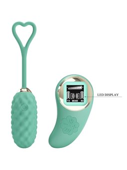 Pretty Love - Uovo Vibrante con Telecomando Verde Vivian