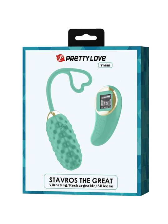 Pretty Love - Uovo Vibrante con Telecomando Verde Vivian