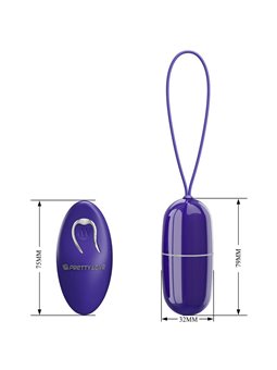 Pretty Love - Arvin Youth Uovo Vibrante Telecomando Violetto