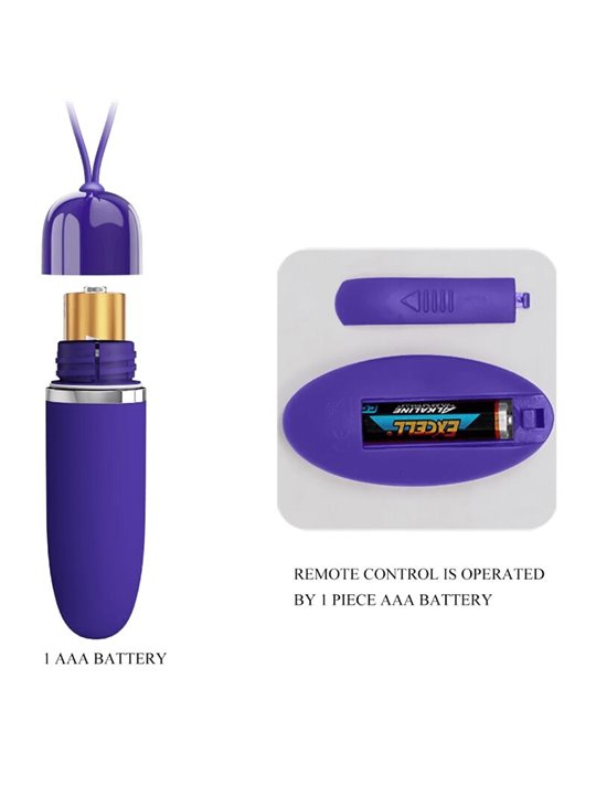 Pretty Love - Mini Bullet Vibrante Darlene Youth Violetto