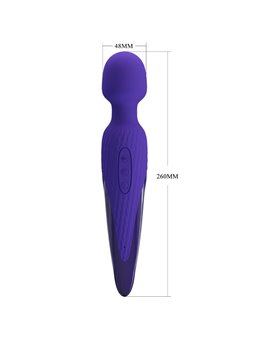 Pretty Love - Vibratore Antony Youth Wand Violetto Effetto Calore