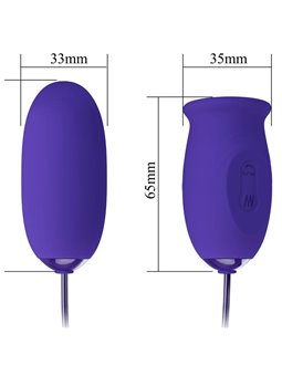 Pretty Love - Vibratore Stimolatore Ricaricabile Daisy Youth Violetto