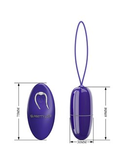 Pretty Love - Selkie Youth Mini Vibrating Egg Violet Remote Control