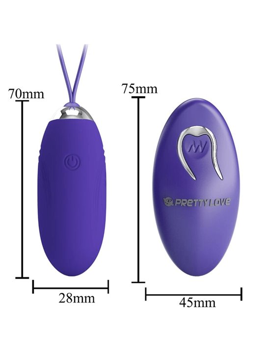 Pretty Love - Jenny Youth Violating Egg Remote Control Violet
