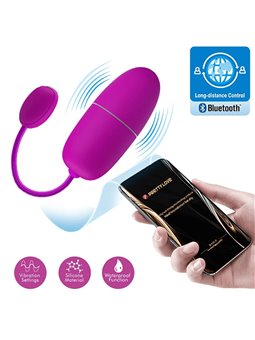 Pretty Love - Ninfa Uovo Vibrante con App Viola