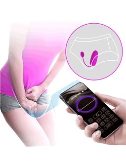Pretty Love - Ninfa Uovo Vibrante con App Viola