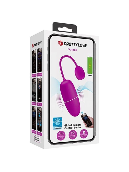 Pretty Love - Ninfa Uovo Vibrante con App Viola