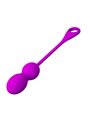 Pretty Love - Elvira Rechargeable Vibrating Balls Purple