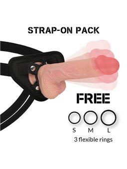 Rockarmy - Harness + Hawk Rotator And Vibrator 22 CM
