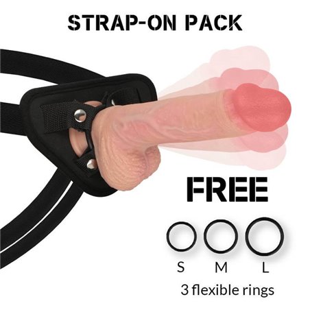 Rockarmy - Harness + Hawk Rotator And Vibrator 22 CM