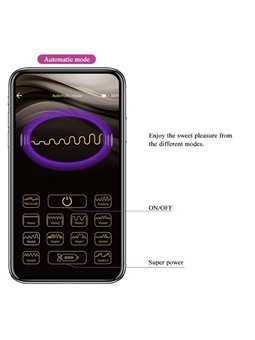 Pretty Love - Elvira Rechargeable Vibrating Balls Purple