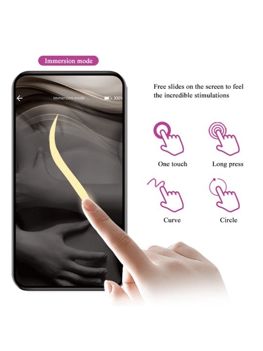 Pretty Love - Elvira Rechargeable Vibrating Balls Purple